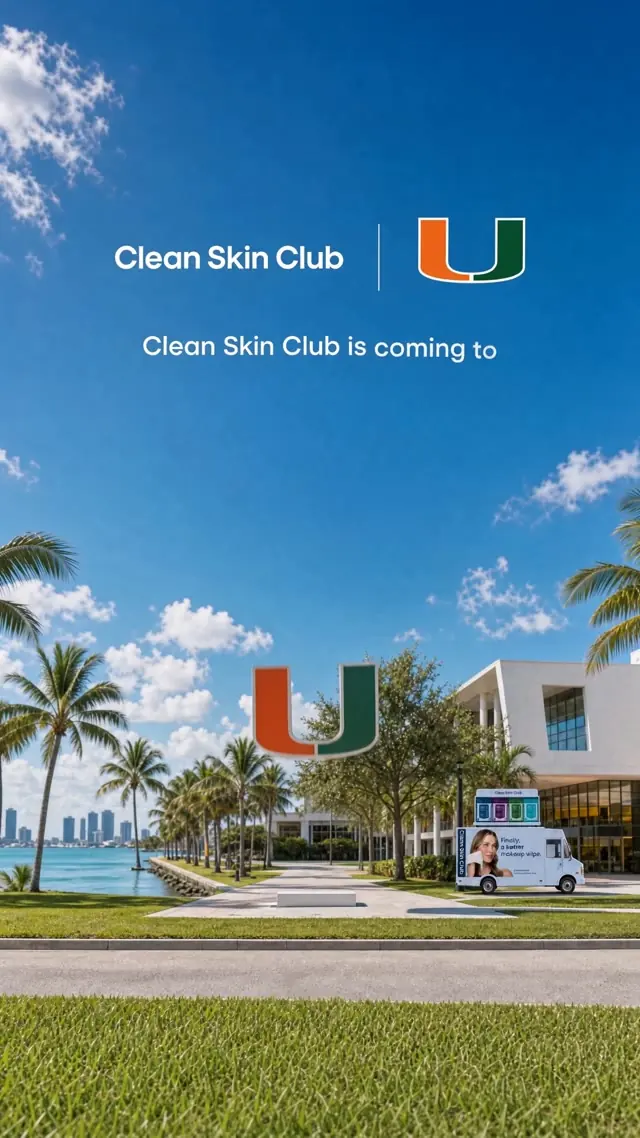 Rumbo a la Universidad de Miami, pieza producida por Void Studio para Clean Skin Club