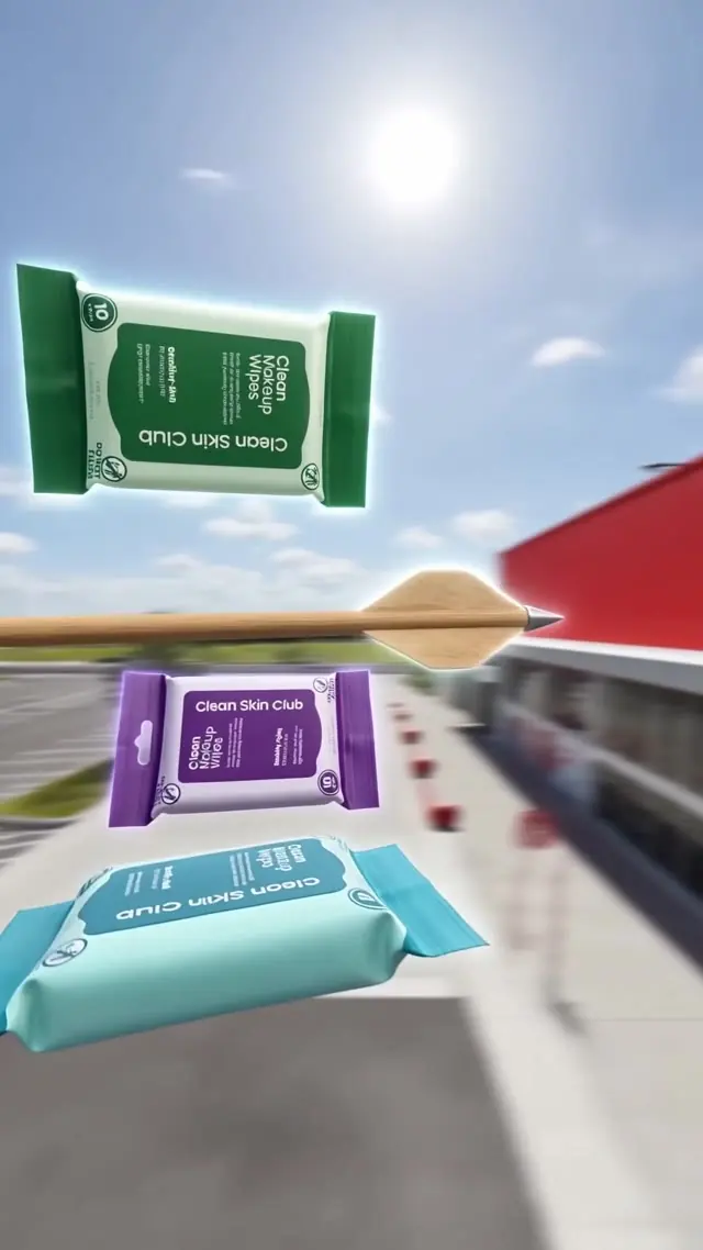 Directo al Bullseye de Target, pieza producida por Void Studio para Clean Skin Club